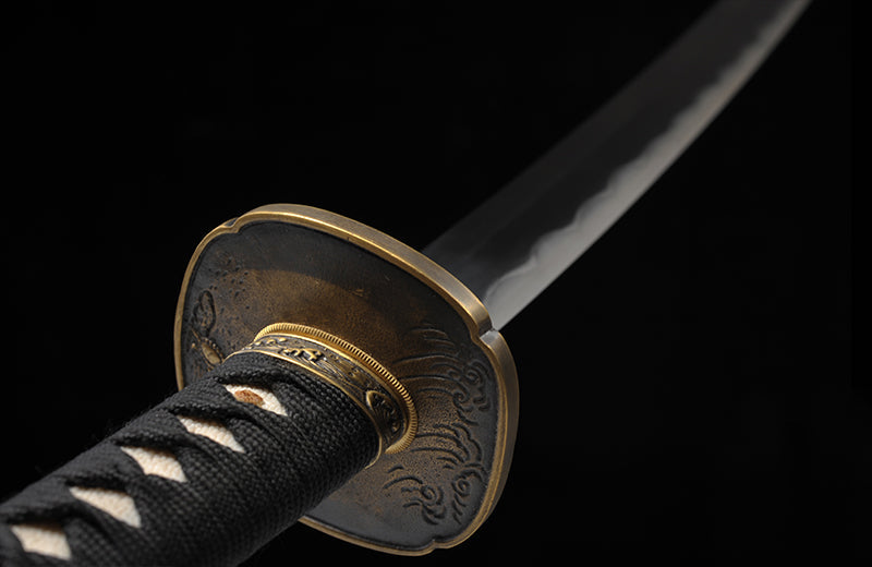 Musashi Westworld Shogun Katana - Folded Damascus Steel