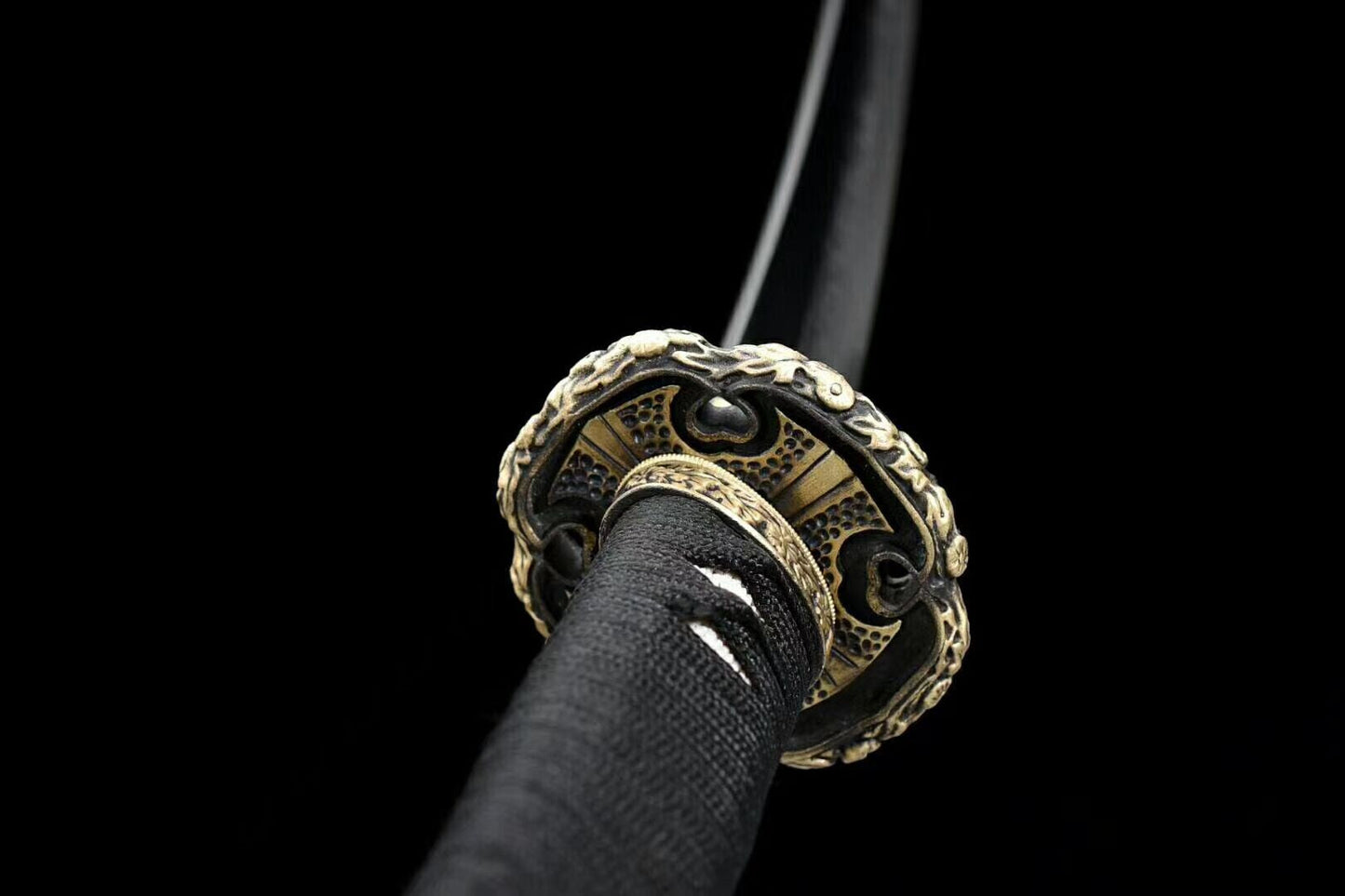 Hand Forged Taichi Clay Tempered Hand Polishing Katana