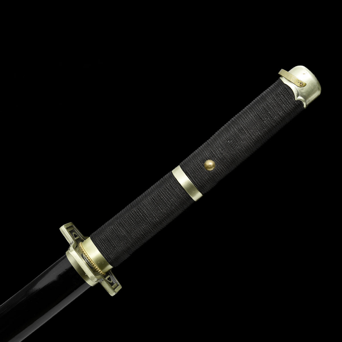 Roronoa Zoro Yubashiri Katana,Real Carbon Full Tang Blade Replica