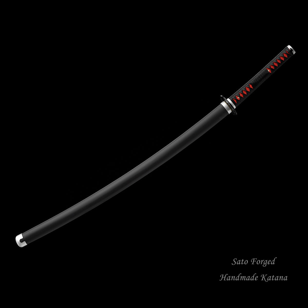 Hand-Forged Demon Slayer Tanjirou Katana: Real Steel Cosplay Replica