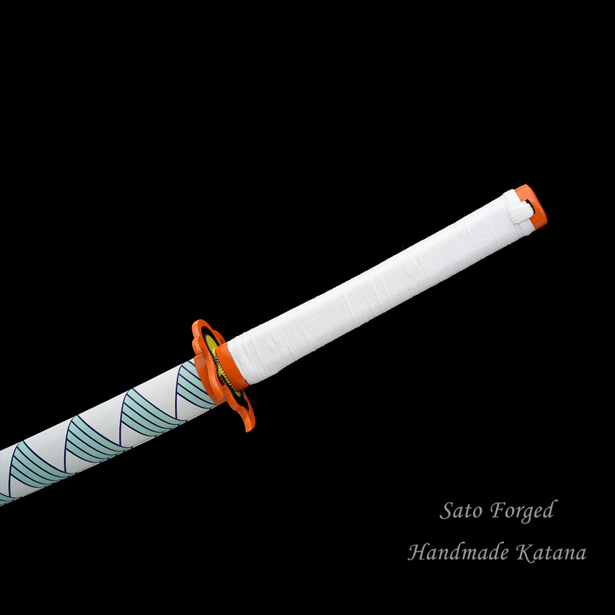 Rengoku Kyoujurou Real Steel Katana: Demon Slayer Cosplay Replica