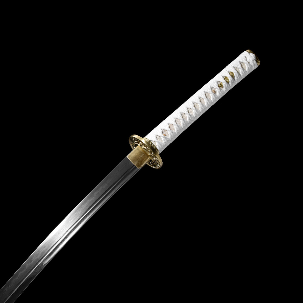 Clay-Tempered Folded Steel Unokubi-Zukuri Hand-Forged Katana