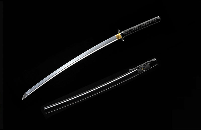 Hand Forged Katana High Carbon Steel Black Scabbard General