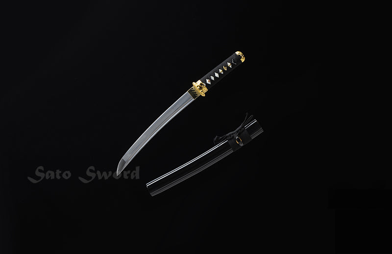 Golden Bamboo Katana Set High Carbon Katana 3PC