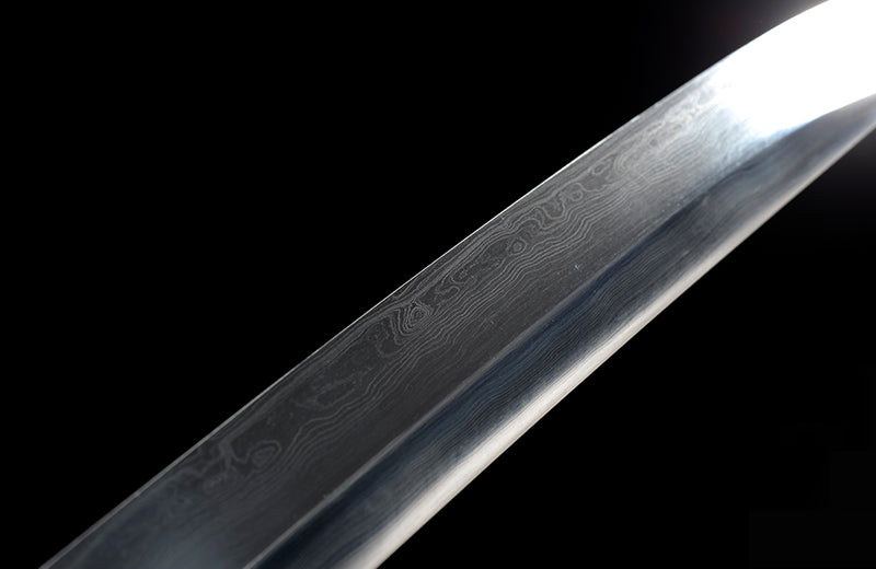 Real Hand Forged Katana Folded Steel Unokubi-Zukuri Style