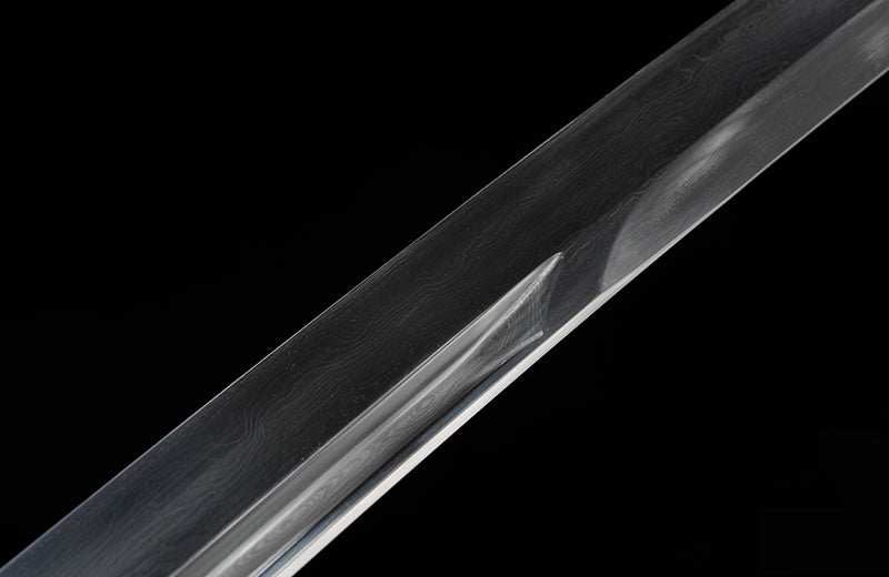 Real Hand Forged Katana Folded Steel Unokubi-Zukuri Style