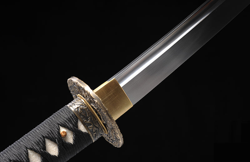 Fully Hand Forged Katana High Carbon Blade Unokubi-Zukuri Katana