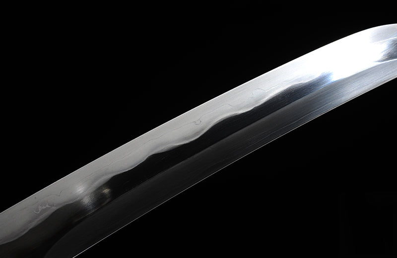 Hand-Forged Short Katana with Damascus Steel & Premium Scabbard