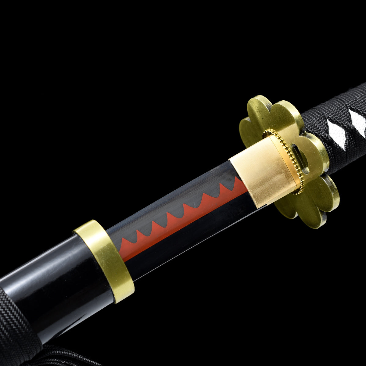 Hand-Forged Roronoa Zoro Shusui Katana with Full-Tang Real Steel Blade