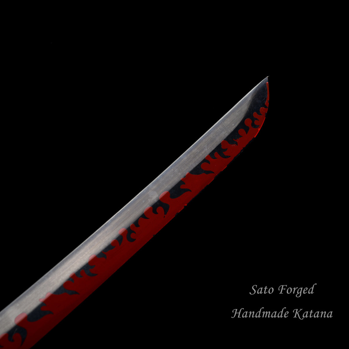 Rengoku Kyoujurou Real Steel Katana: Demon Slayer Cosplay Replica