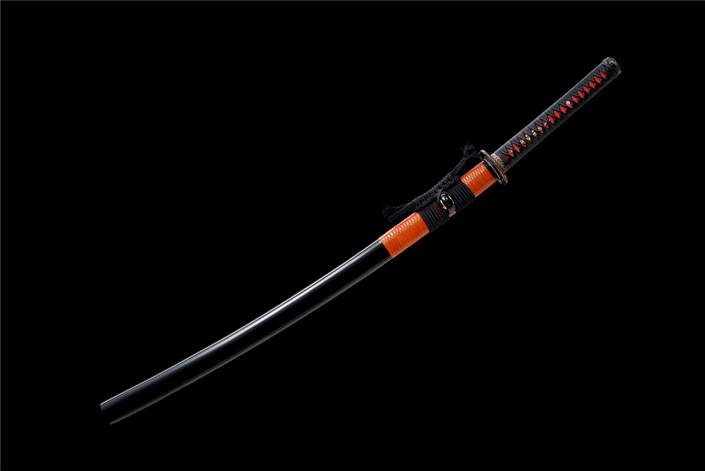 Katana Lightning Hamons Katana Black Blade Classic Musashi