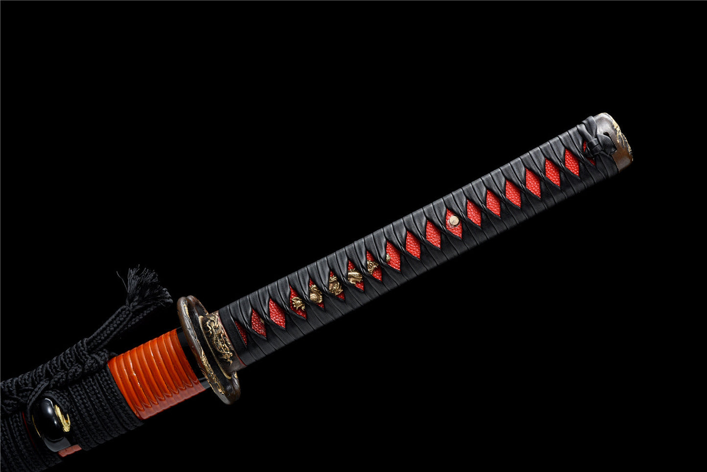 Katana Lightning Hamons Katana Black Blade Classic Musashi