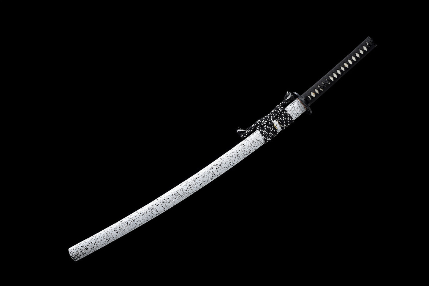 Hand-Polished, Hand-Forged Classic Katana with Real White Hamon