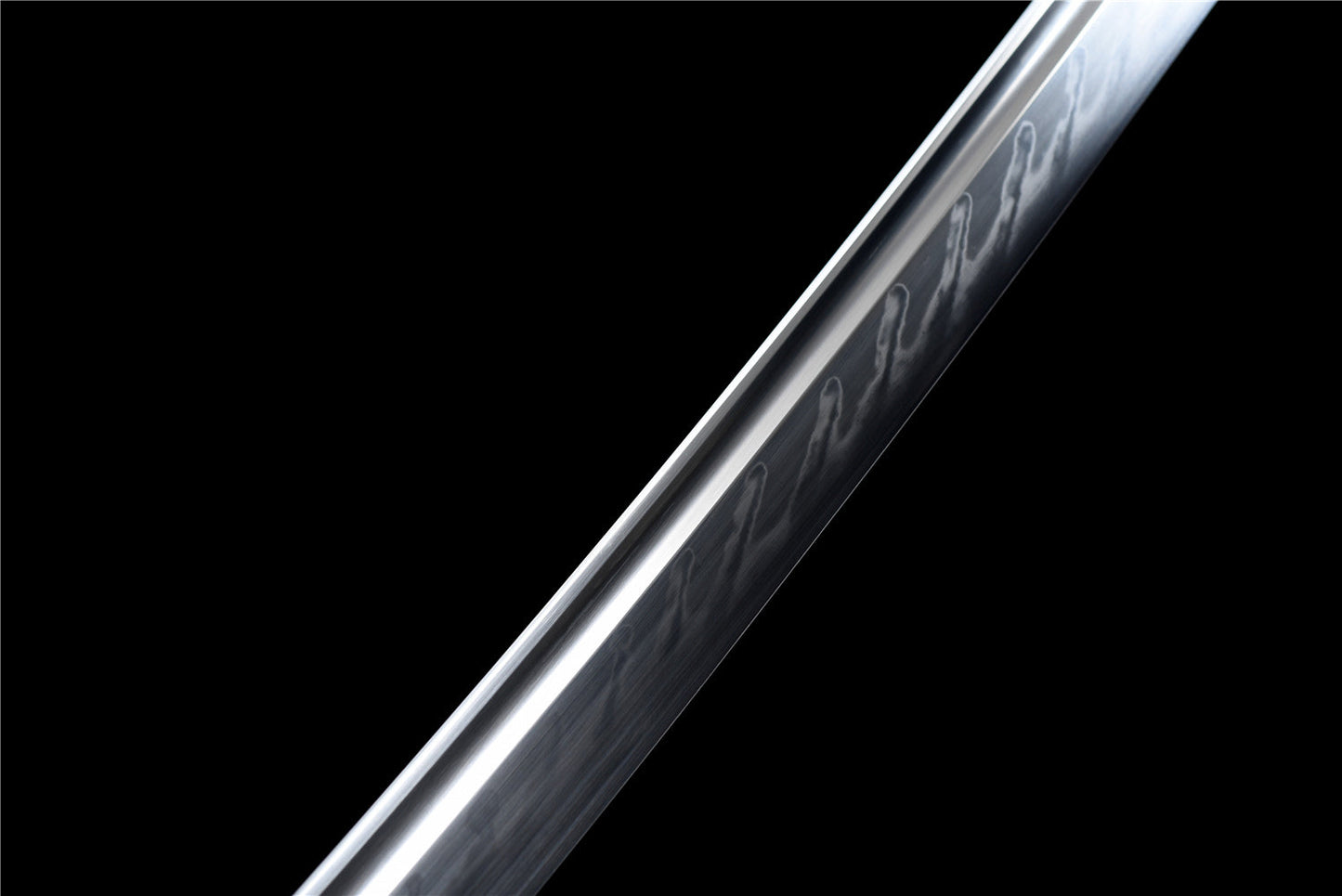 Hand-Polished, Hand-Forged Classic Katana with Real White Hamon