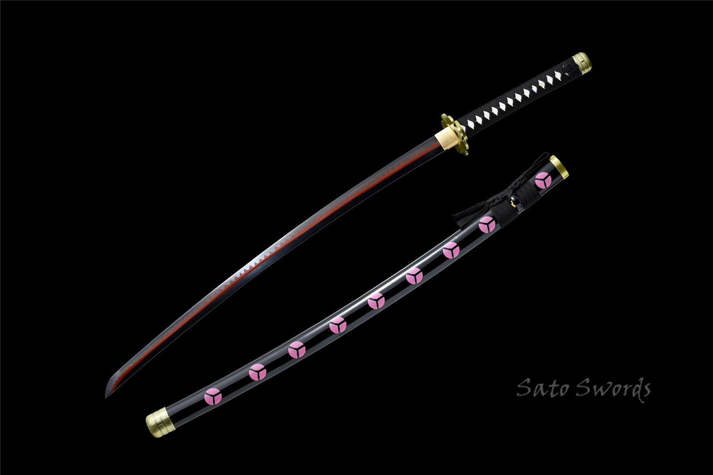 Katana 4 Set -Replica Sandai Kitetsu,Yubashiri,Shusui,Wado Lchimonji